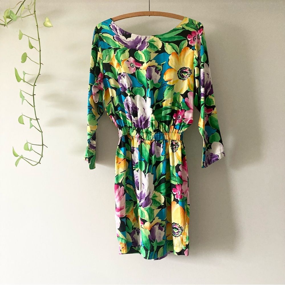 Mary Jo Bruno Women’s‎ XS Vintage Silk Dress